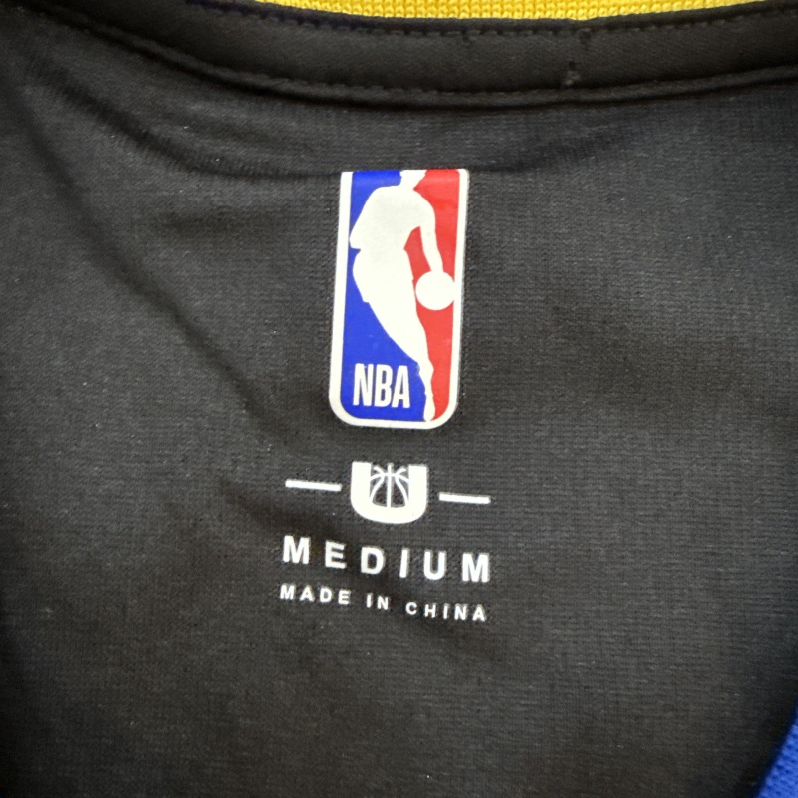 Kevin Durant Golden State Warriors Jersey Shirt Size Med Black 35 Basketball1