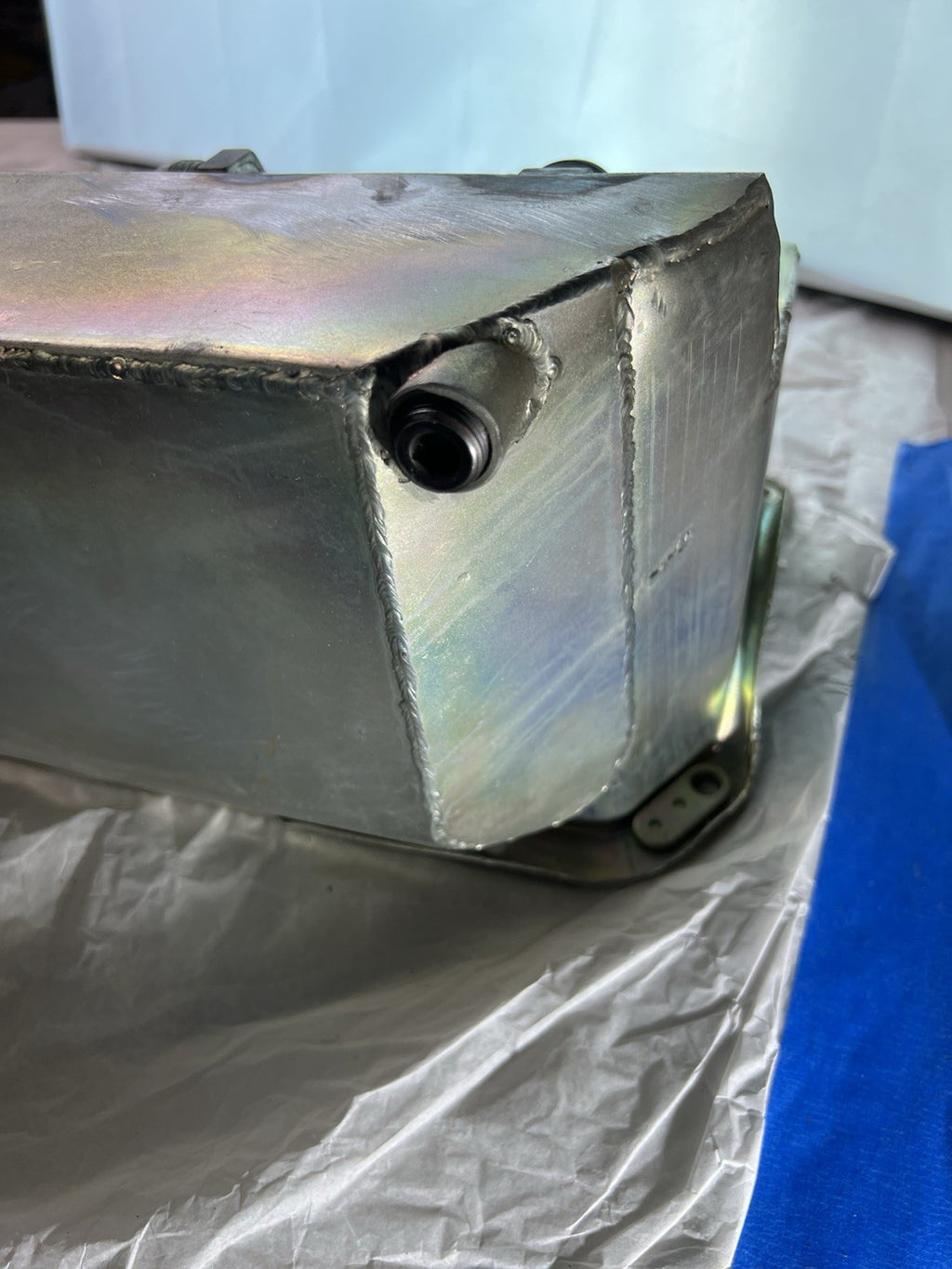 Canton Custom Aluminum Oil Pan 1217 Special Baffled Drag Road Race 9.5qt1