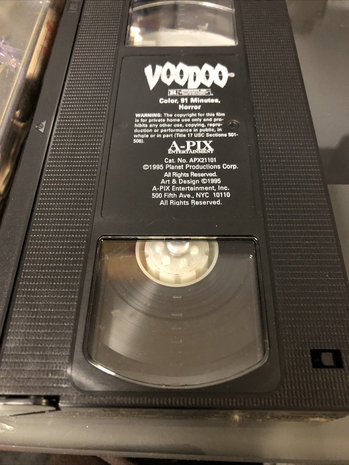 Voodoo VHS 1995 Horror Corey Feldman1