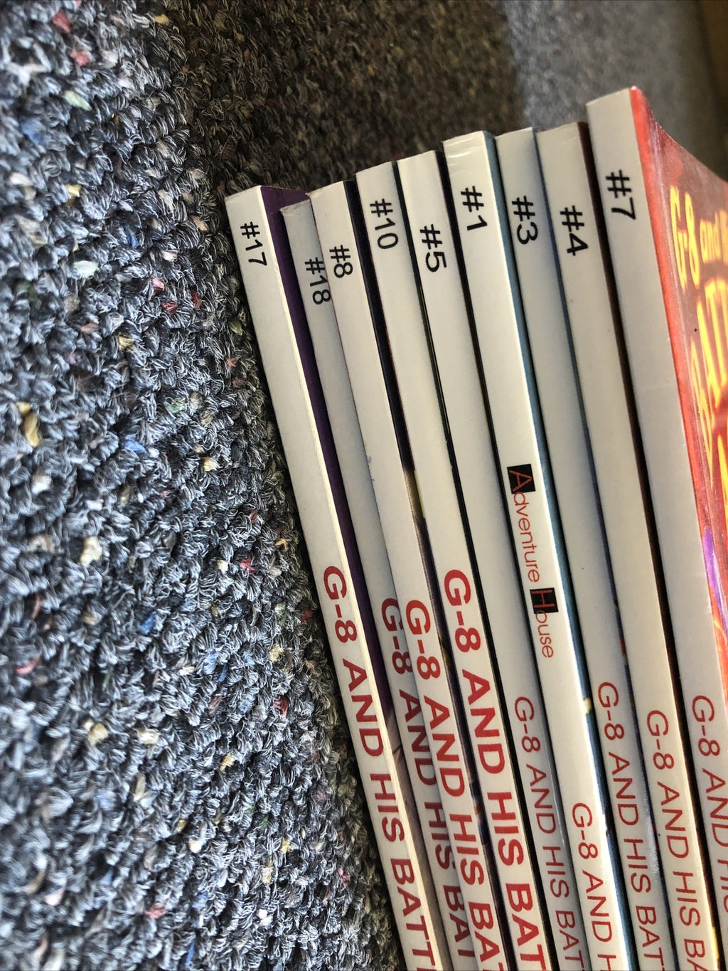 G-8 And His Battle Aces Lot Of 91