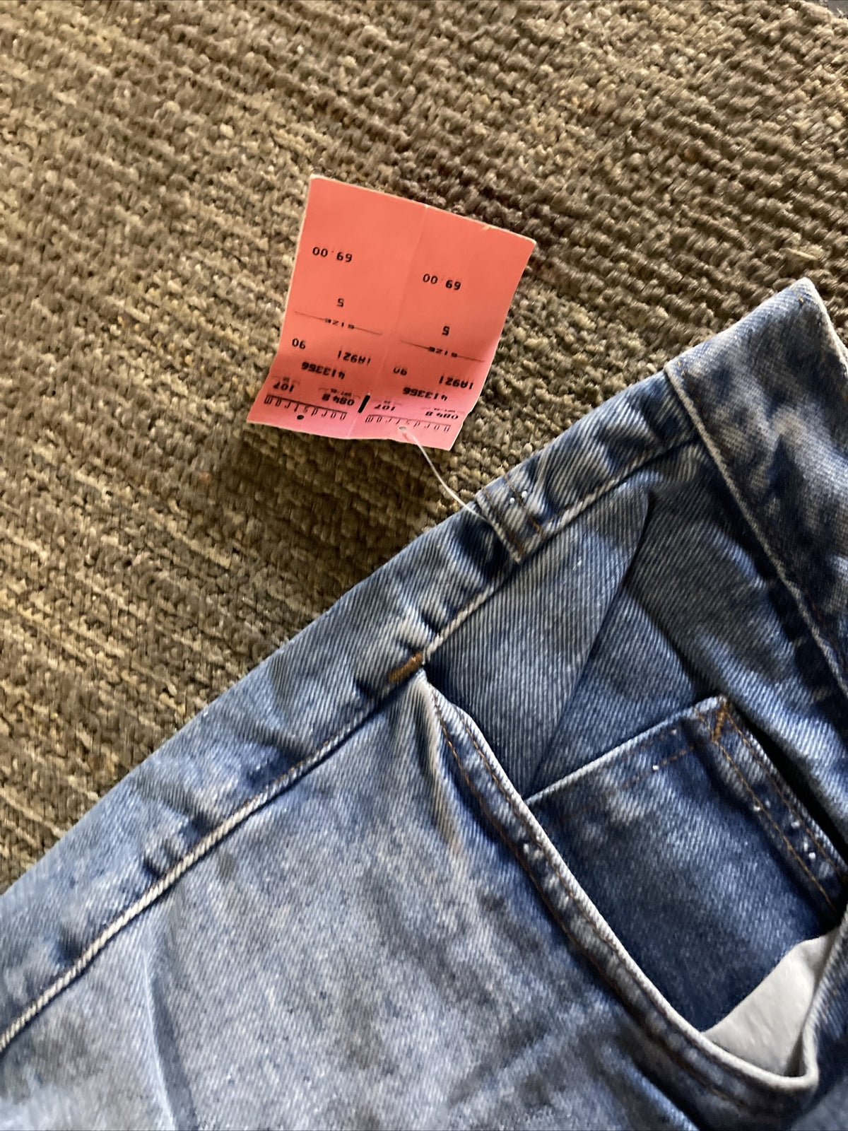 new old stock 1990 MARITHE FRANCOIS GIRBAUD Womens Jeans Size 5/6 Denim USA2