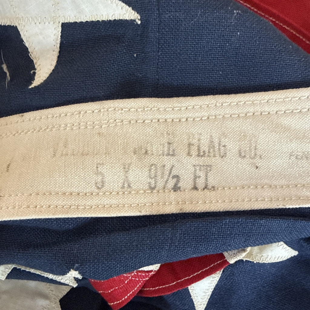 Valley Forge Flag Co. Large American Flag 5’ x 9’6”Sewn Stars No Fade USA-Z1