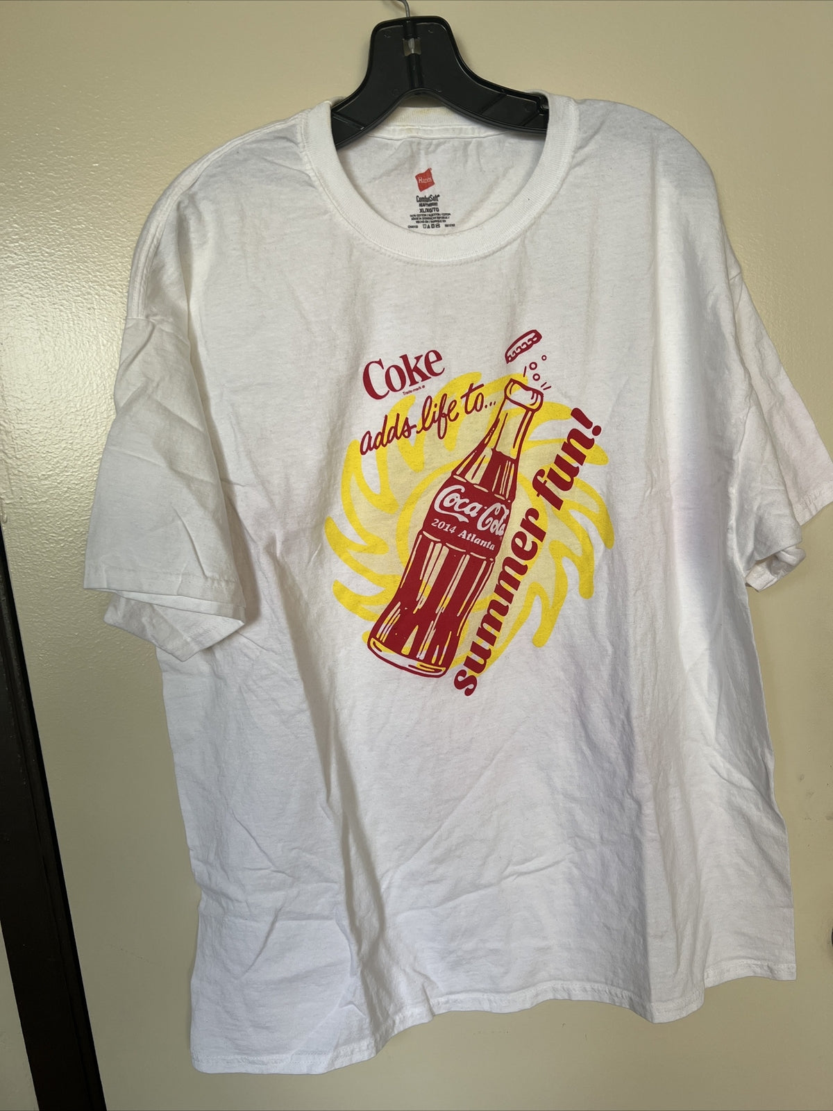 Coke Coca Cola 2014 Atlanta Hanes Comfort Soft XL T Shirt0