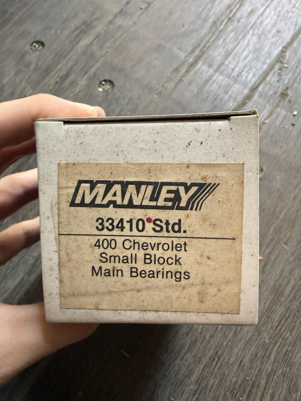 NOS Vandervell Engine Main Bearings VP768 .010 0.25mm Fits Chevy Pontiac V85