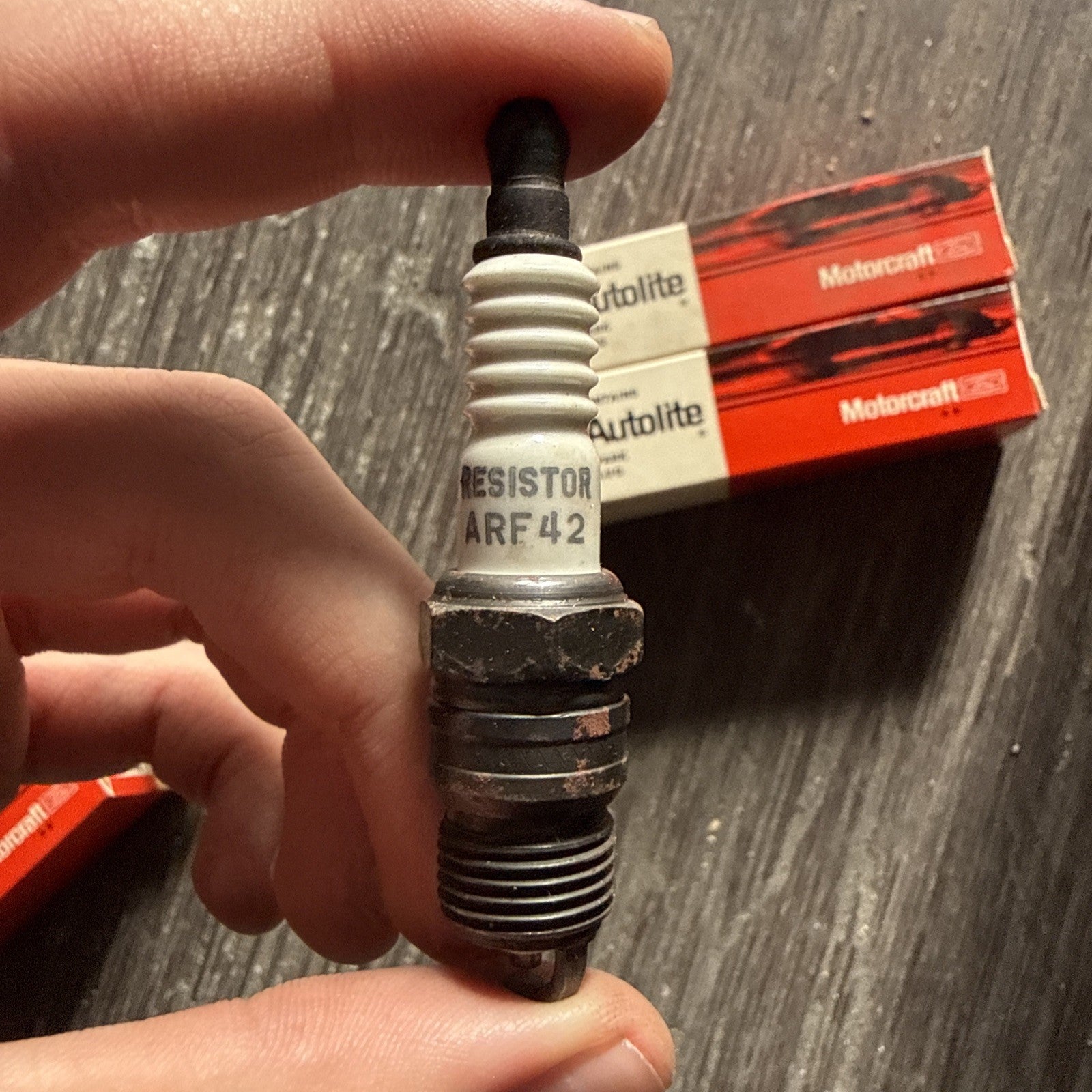 NOS Motorcraft Autolite ARF42 Spark Plugs Lot Of 62