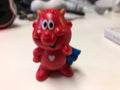 1980s 80s Vintage Kids Toys Red Devil Boy Cape Lollipop Holder0