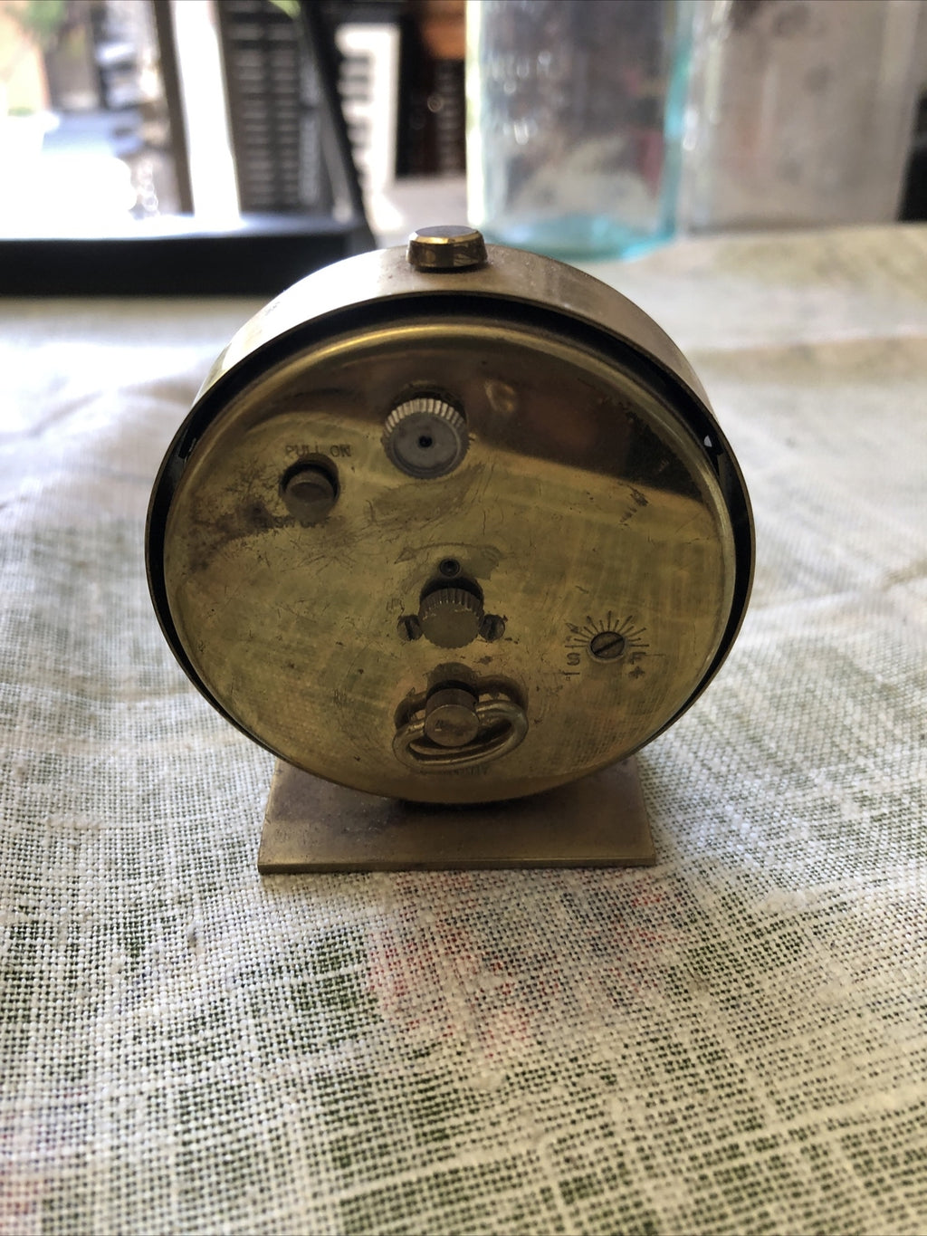 Vintage Seth Thomas Relax - Alarm Clock 2.5”x2.5”2