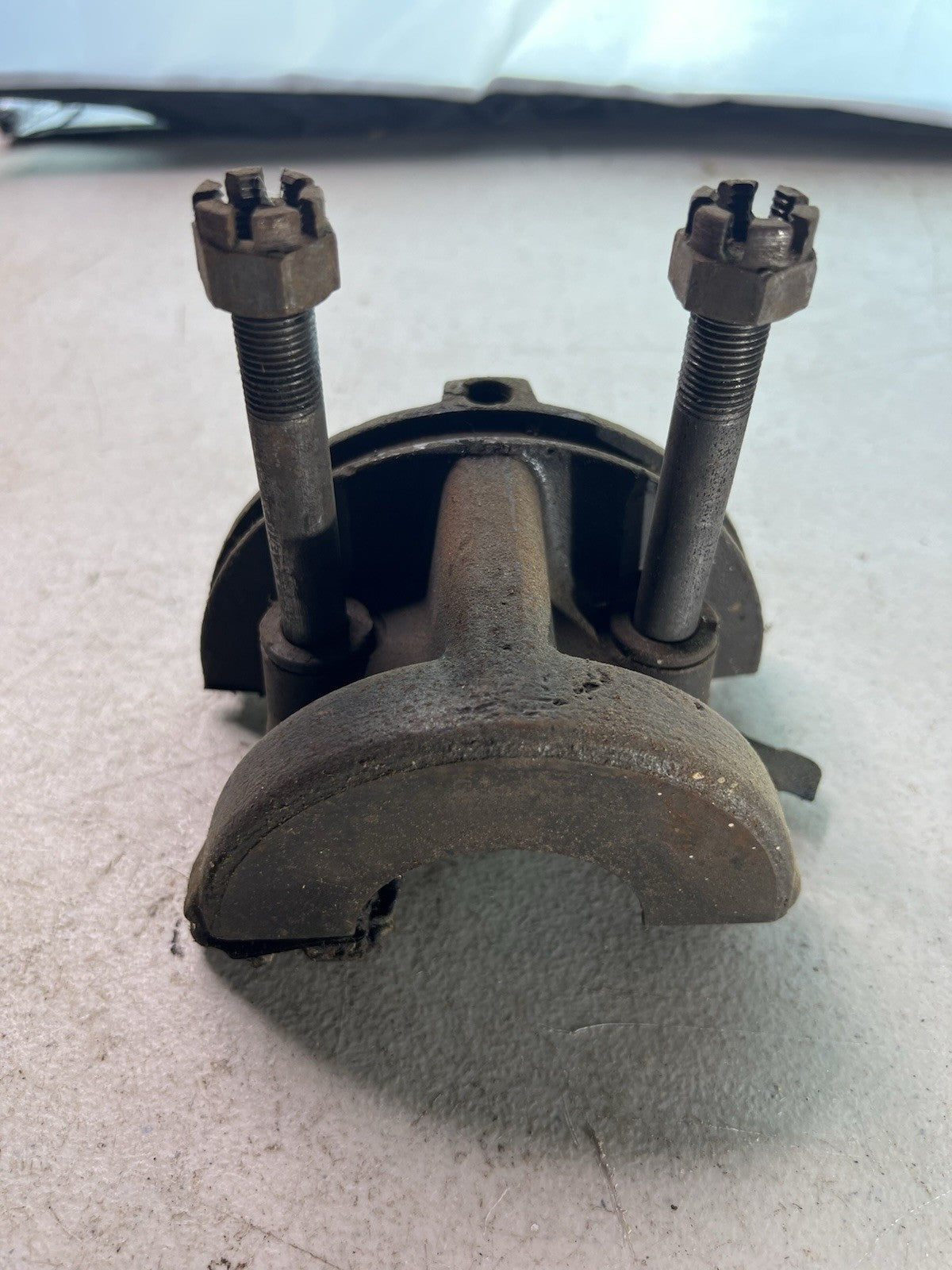 Vintage GM Distributor Contact Plate ? with Dual Castlenuts – Rat Rod1