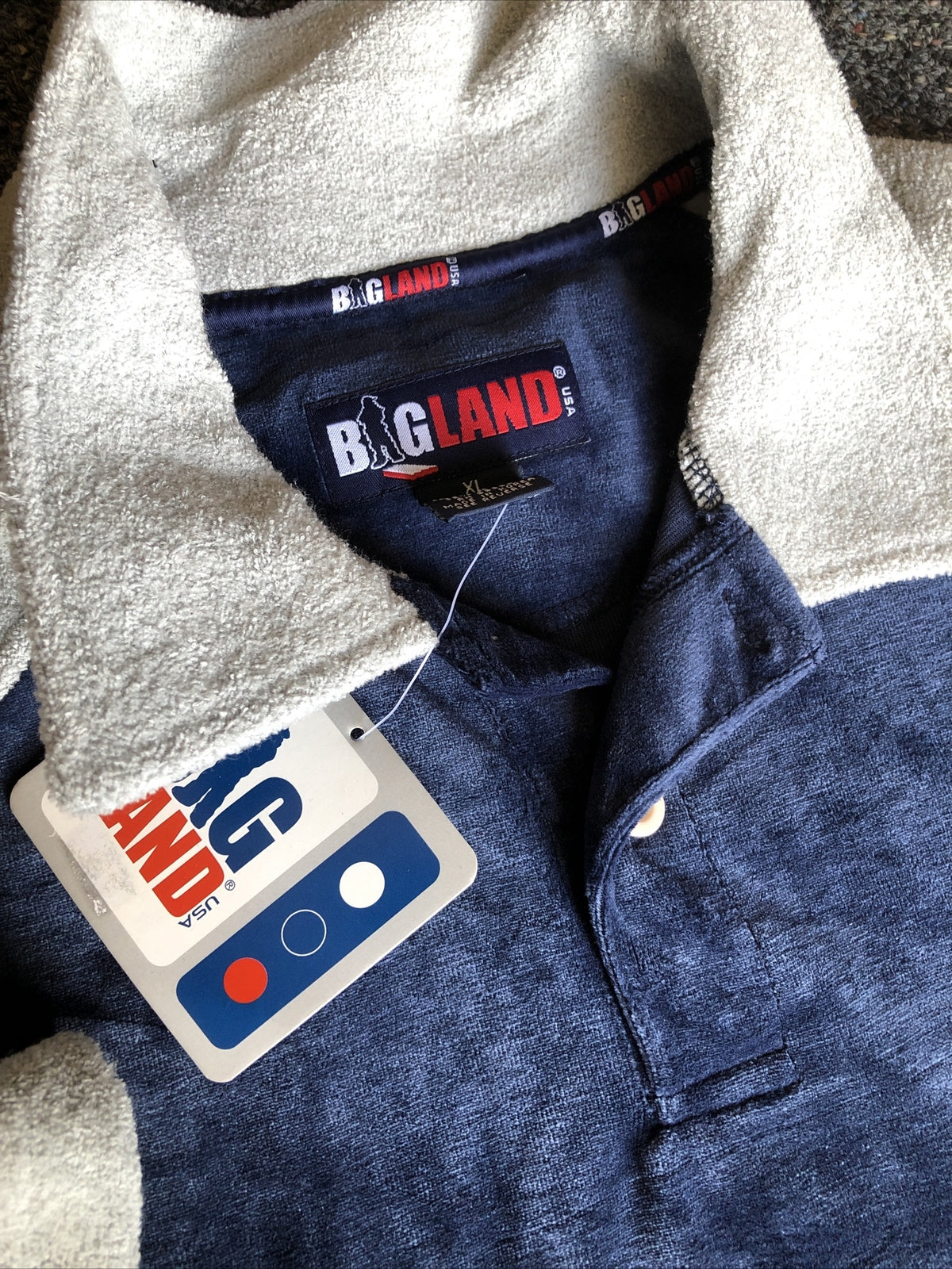 Vintage 90’s NOS Big Land Shirt Size XL3