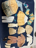 Lot of Antique Vintage Doll Clothing Outfits Unique Handmade0