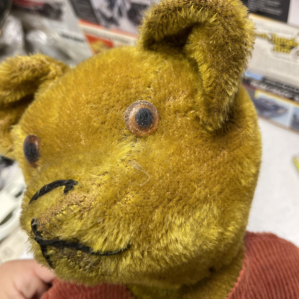 antique Early 24” Winnie The Pooh Bear teddy bear4