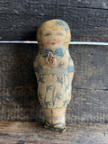 8” Antique Stuffed Rag Doll0