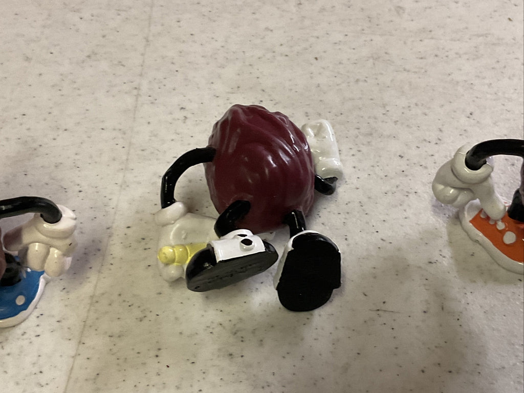 Vintage 1987 The California Raisins Figurine Lot5