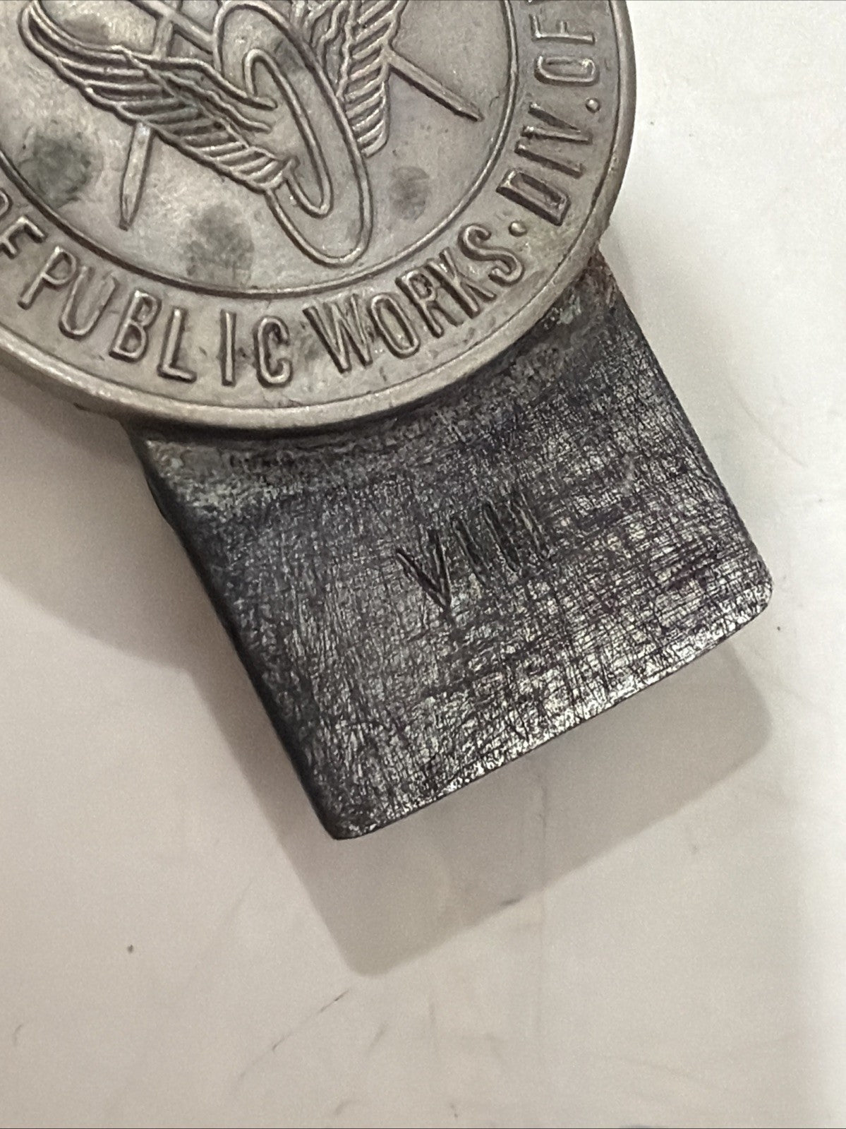 Vintage California Division Of Highways Sterling Silver Commemorative Money Clip3