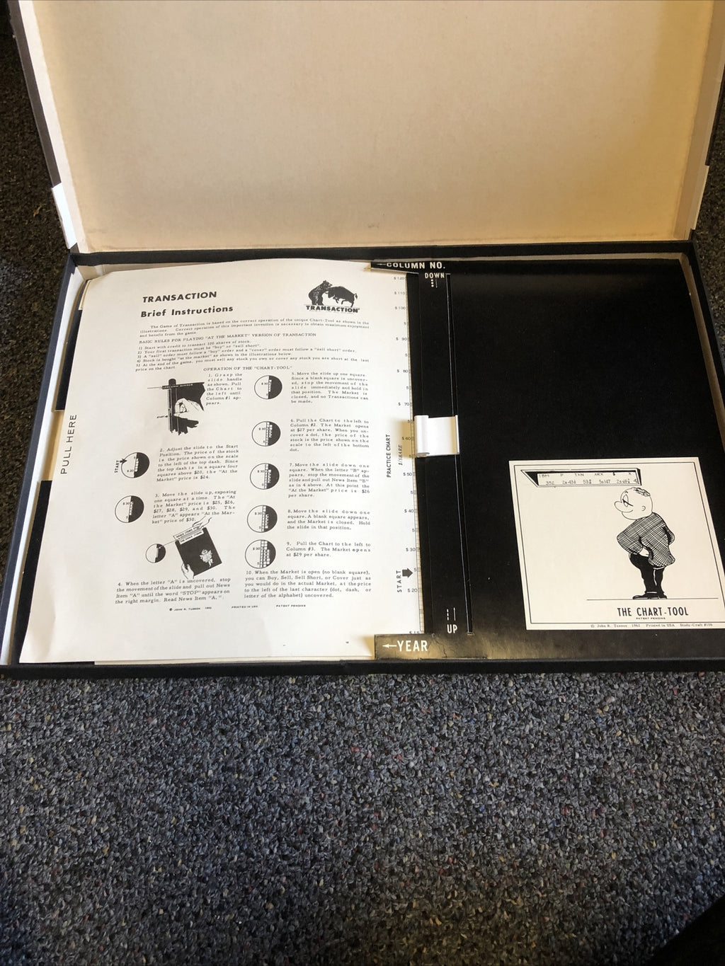 Transaction The Authentic Stock Market Game Rare1