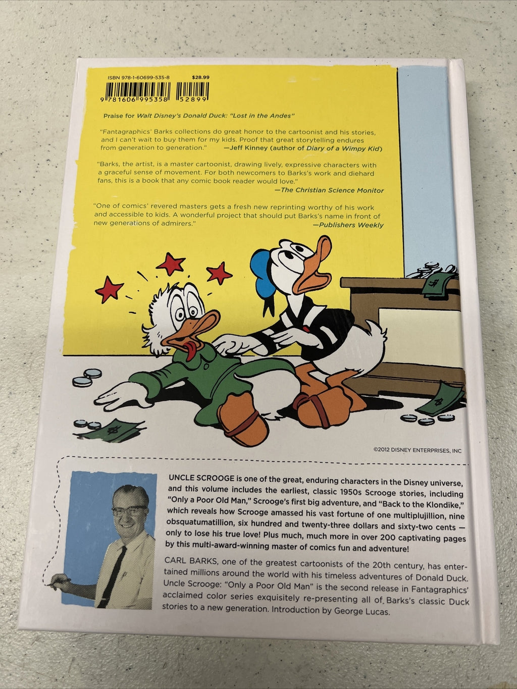 Walt Disney's Uncle Scrooge : Only a Poor Old Man, Hardcover Vintage Disney Book2