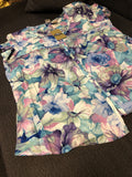 SHAVER LAKE WOMENS FLORAL BLOUSE TOP - SIZE LX MINT JULIP FLOWERS LARGE0