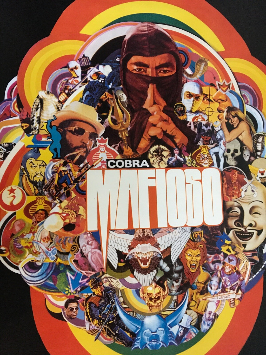Cobra Mafioso Collage 2000-2001 Ardmore Prints In 38” x26” Art Poster City3