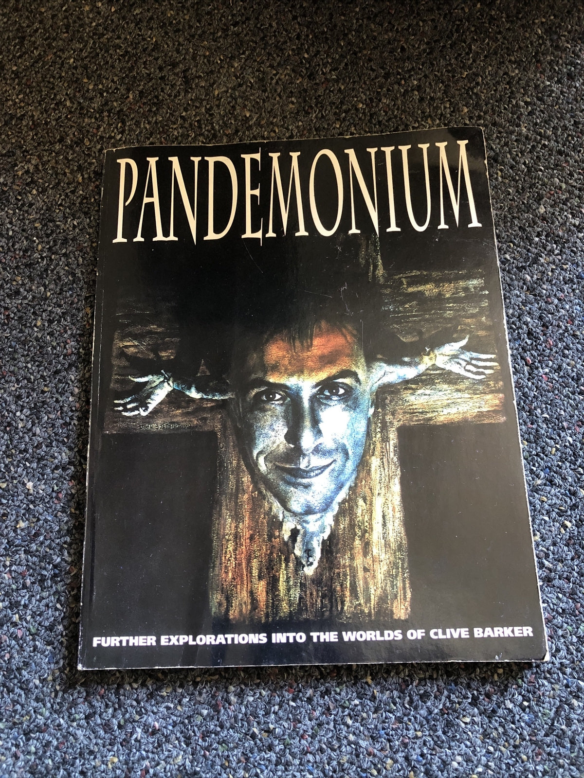 Pandemonium Into The Worlds of Clive Barker 1991 Softcover Book Eclipse Horror0