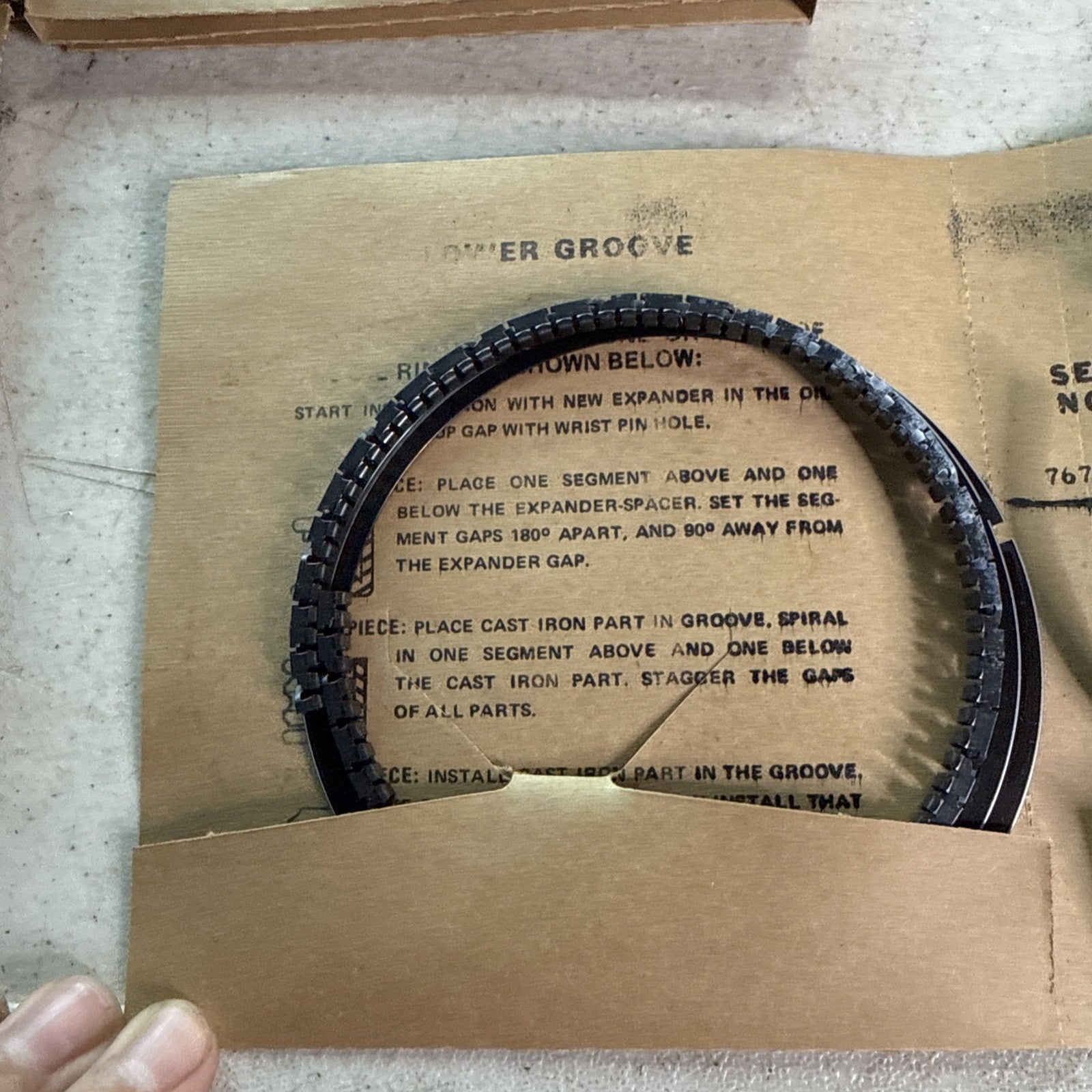 T8013M Ramco TRW 10 Up Engine Piston Rings Made In USA T7678 STD.4
