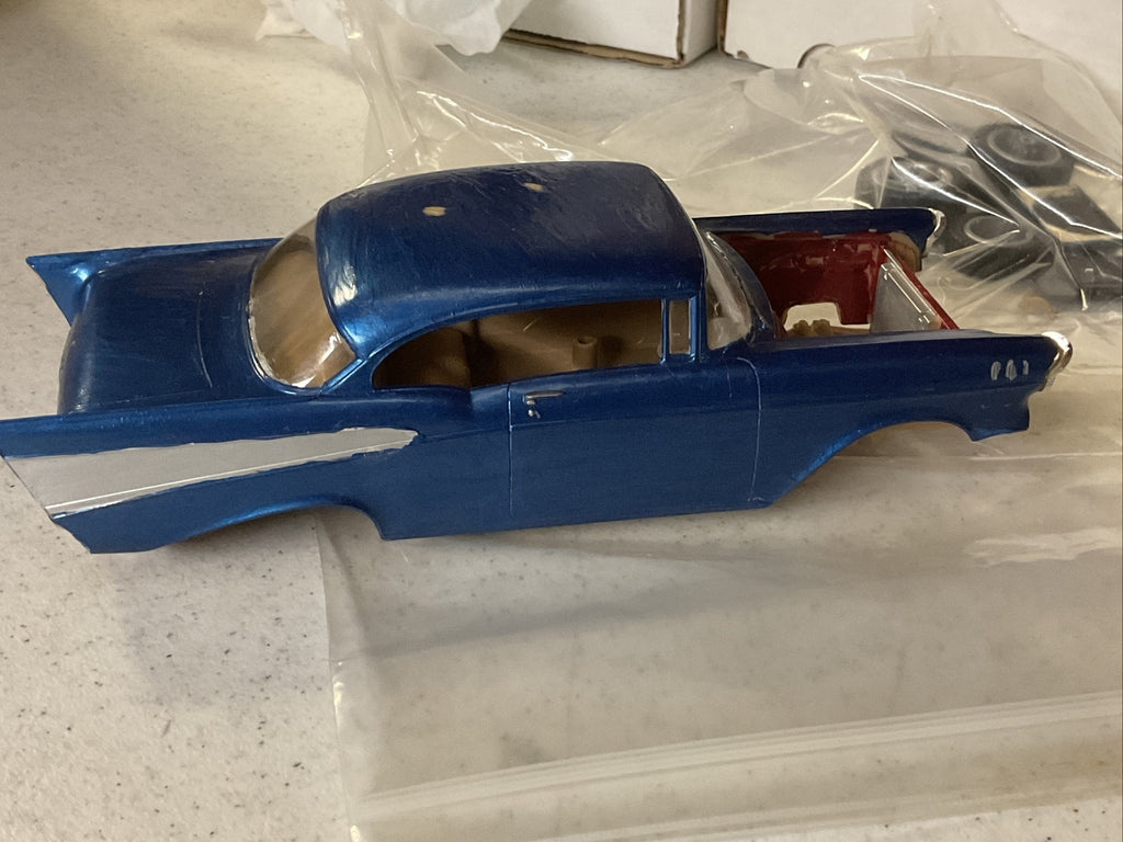 Vintage model car junkyard F/C Restoration Lot 57 TBird, Ford7