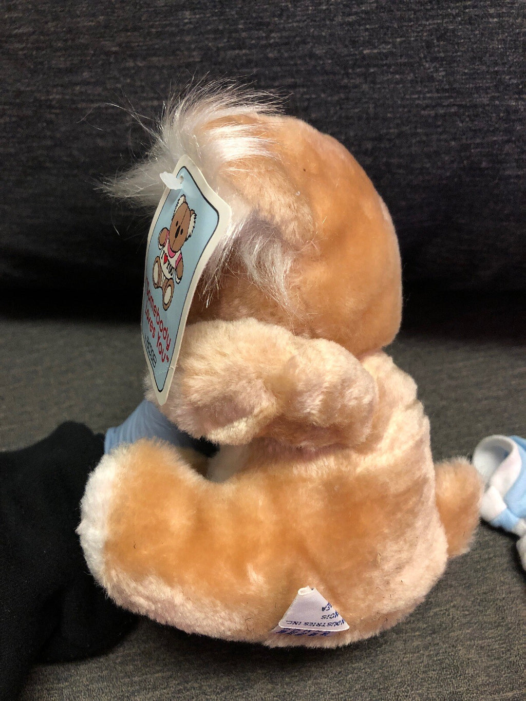 6" Vintage Koala W Shirt “chuck I L U”  Grandpa SWIB 1984 Korea Plush Toy3