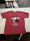 Original Vintage Yo la tengo Guitar Red Chicken M Concert T-Shirt0