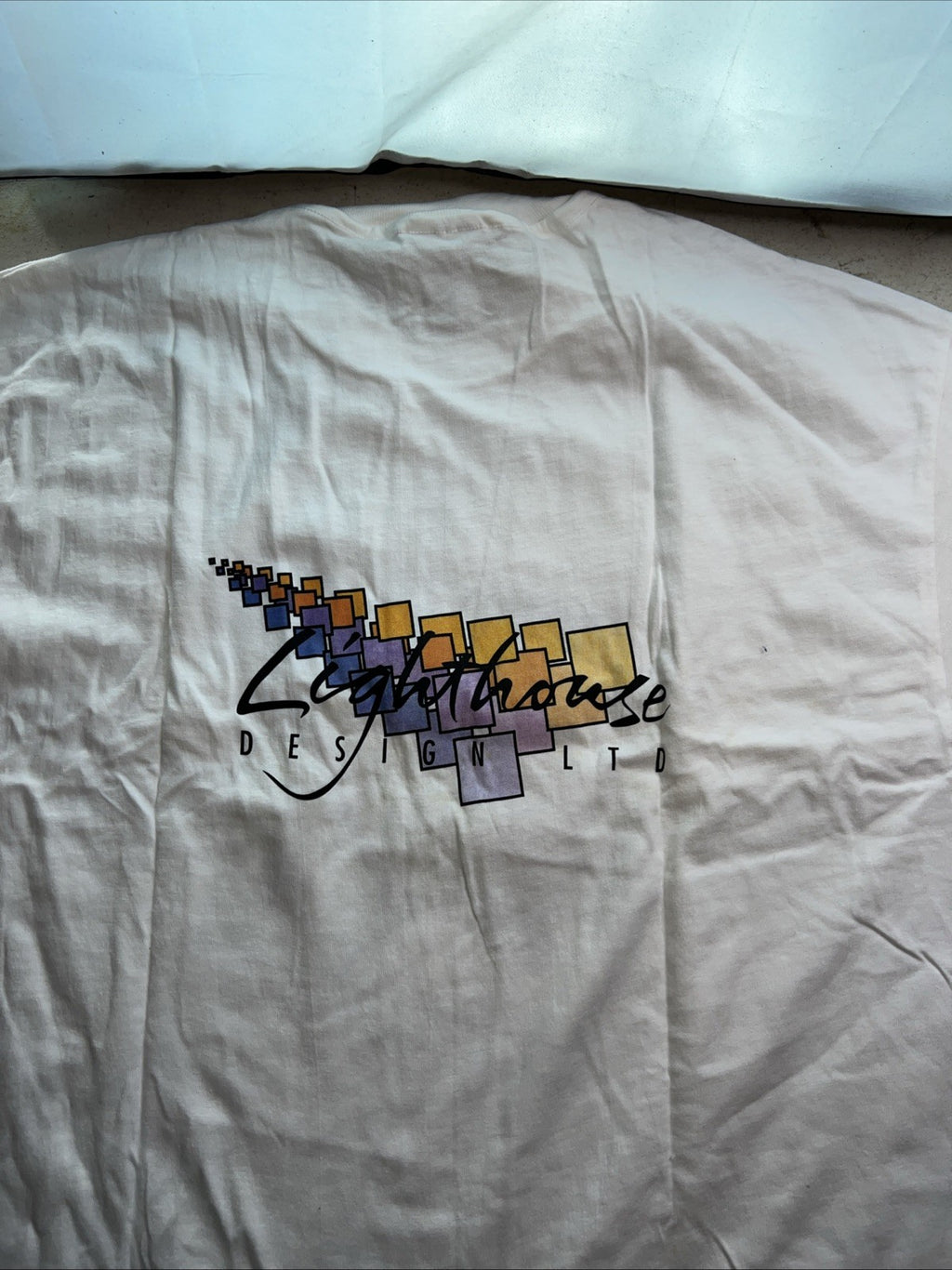 Vintage Lighthouse Design LTD T-Shirt XL Tech 90s Developer Promo4