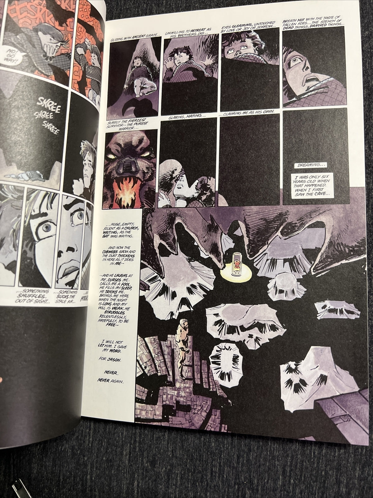 BATMAN THE DARK KNIGHT RETURNS 1986 Warner Edition Frank Miller Klaus Janson TPB2