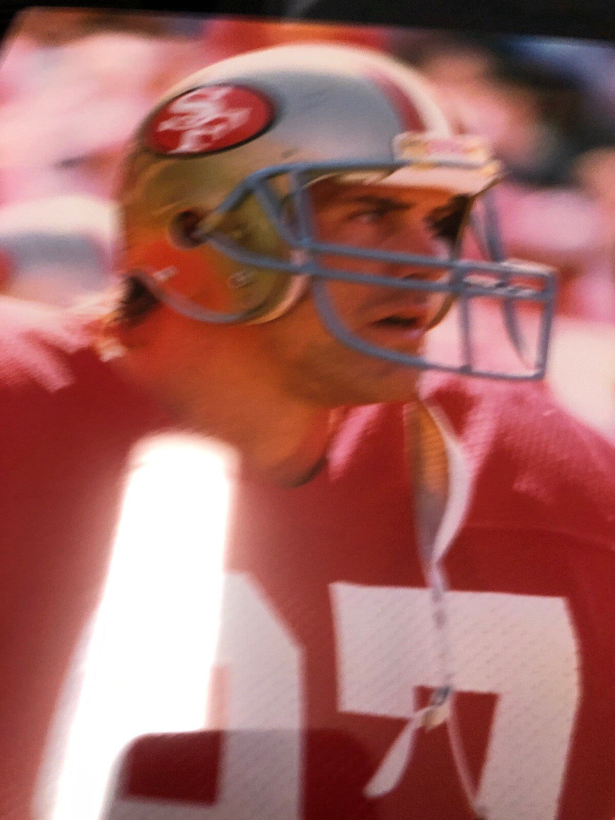Vintage Limited Edition Photo Dwight Clark San Francisco 49ers NFL Framed 8x101