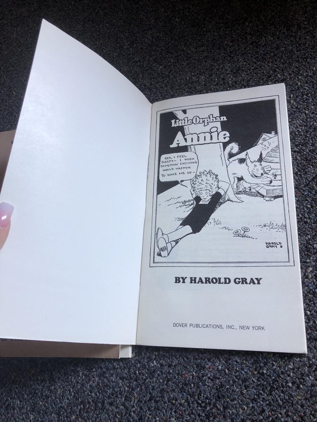 LITTLE ORPHAN ANNIE LOT OF 2 BY HAROLD GRAY3