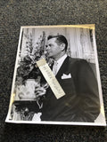 RARE Original Photo Of Glenn Ford Black/White Candid 10”x8”0
