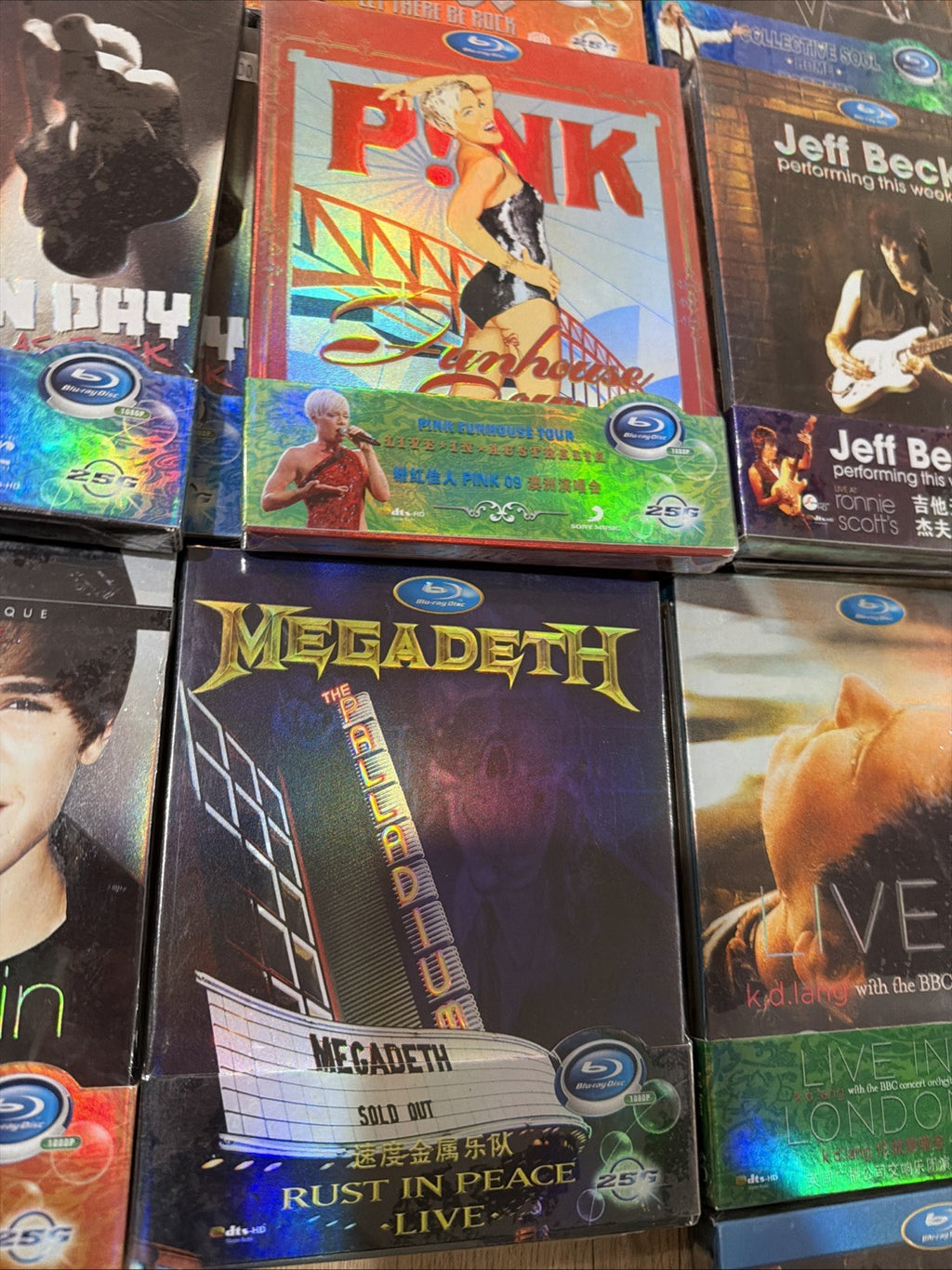 Sealed Rare OOP Music Blue Ray Lot Of 27 Chinese First Editions True HD9