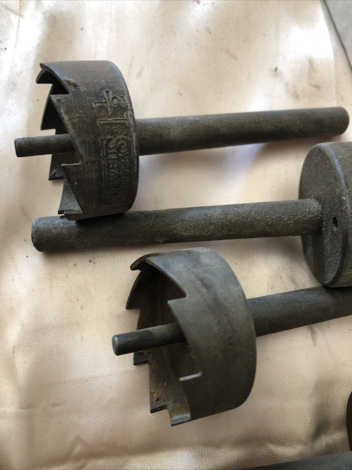 Vintage Stevens New York Shank Drill Bits Lot Of 10 Tools3