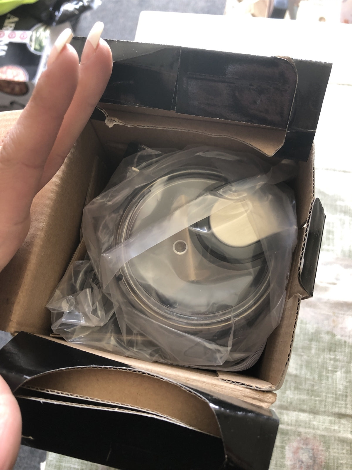 KitchenAid Blade Coffee Grinder Onyx Back New Open Box4