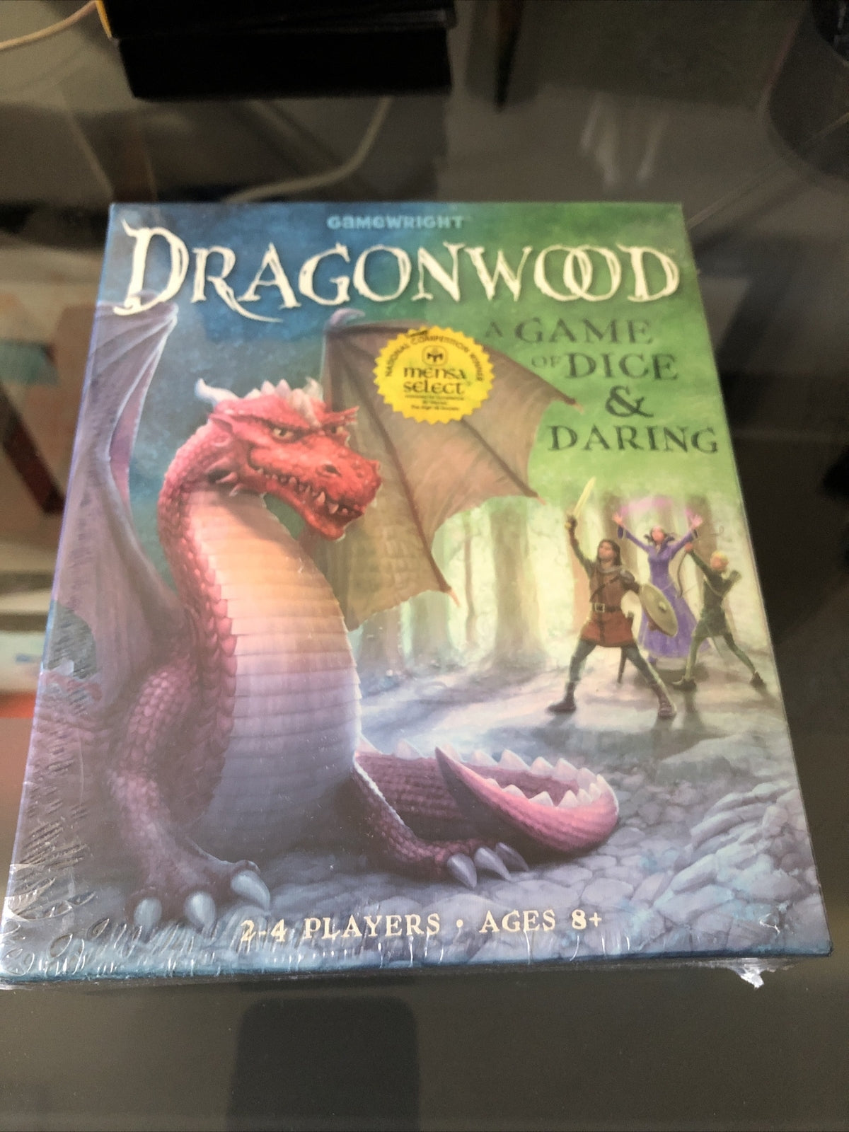 New Dragonwood A Game of Dice & Daring Board Game 2-4 Players By Gamewright0