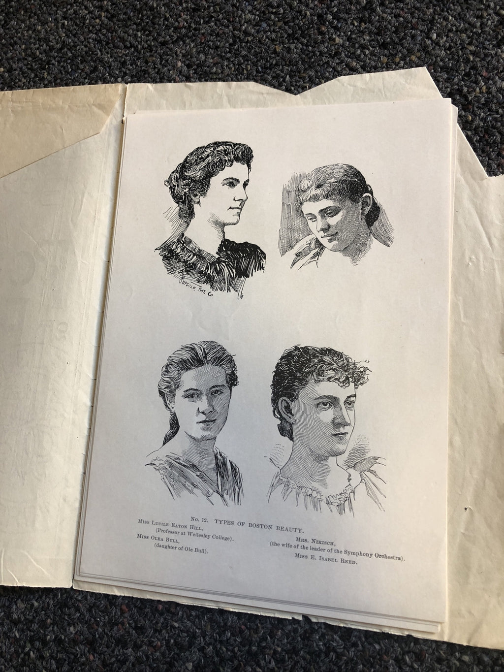 Vintage Boston Journal Portfolio Pictures With 12 Photos1