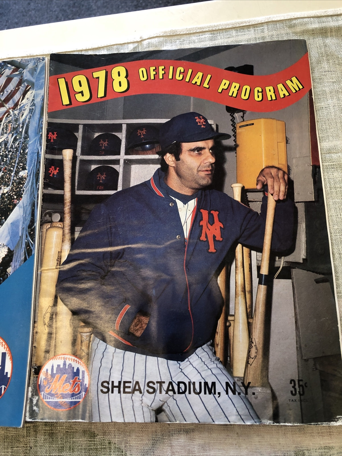 Vintage New York Mets 1978 Official Program & Nostalgia Album MLB Baseball2