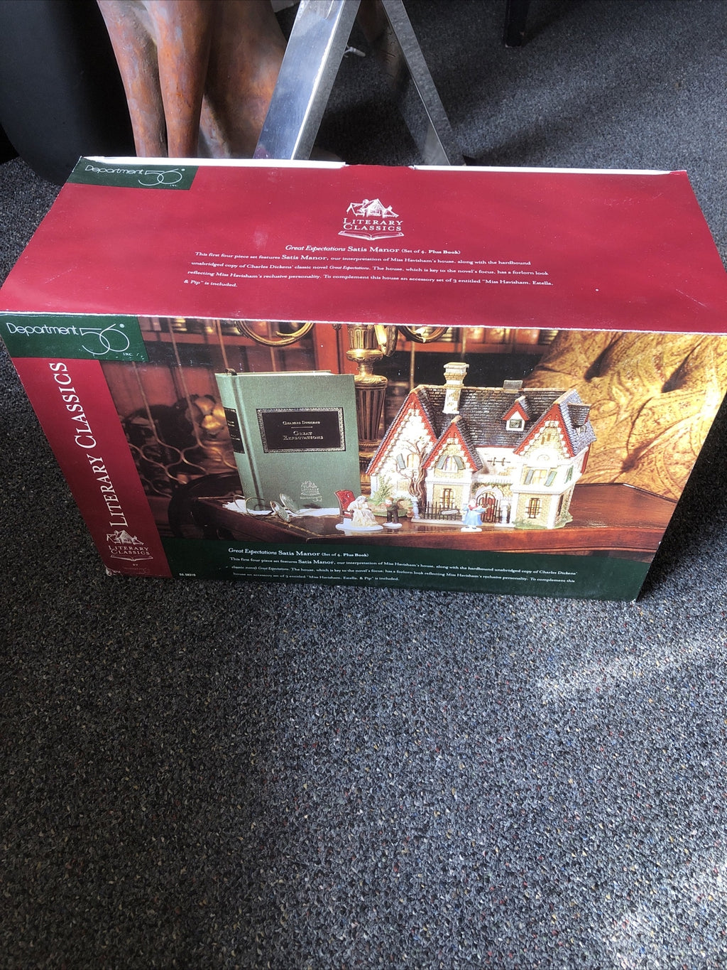 DEPARTMENT 56 LITERARY CLASSICS GREAT EXPECTATIONS SATIS MANOR VILLAGE1