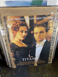 TITANIC 1997 MOVIE POSTER LEONARDO DICAPRIO KATE WINSLET 23” X 33”0