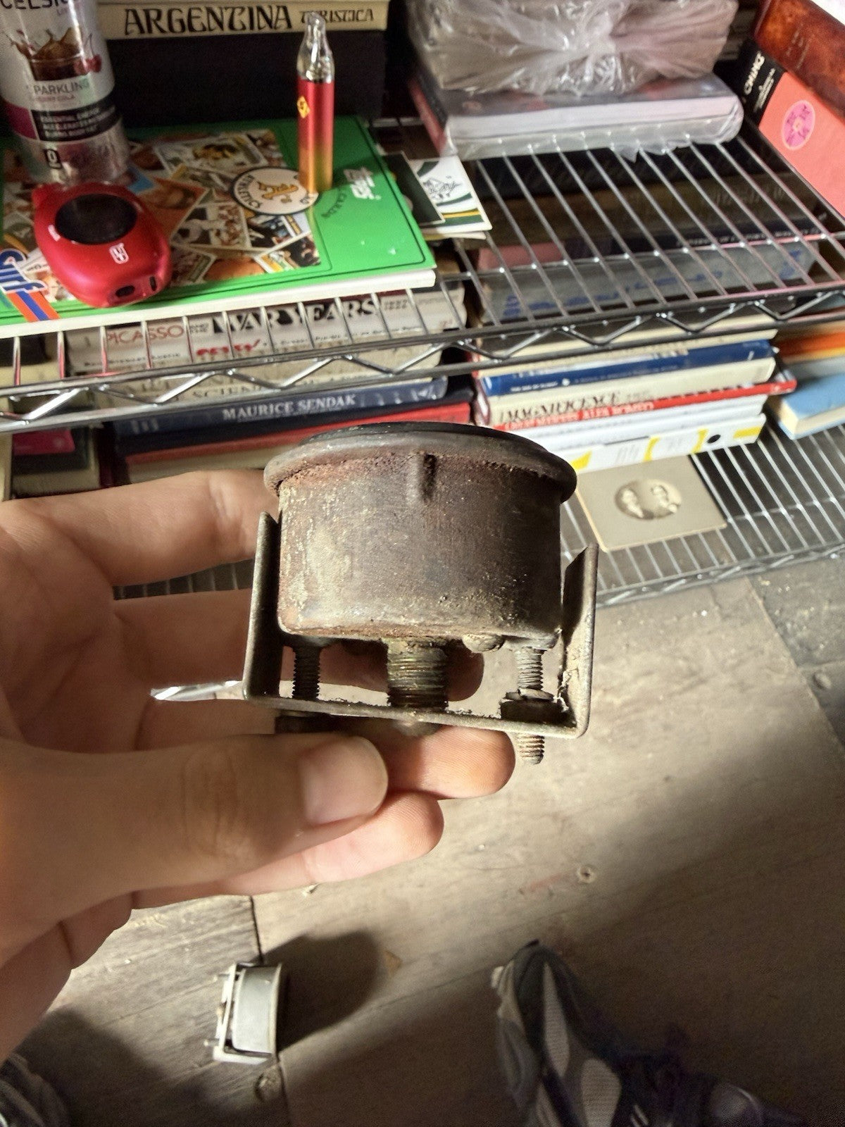 Vintage WWII Jeep Willys MB Ford GPW Oil Pressure Gauge 0-80 PSI Mechanical2