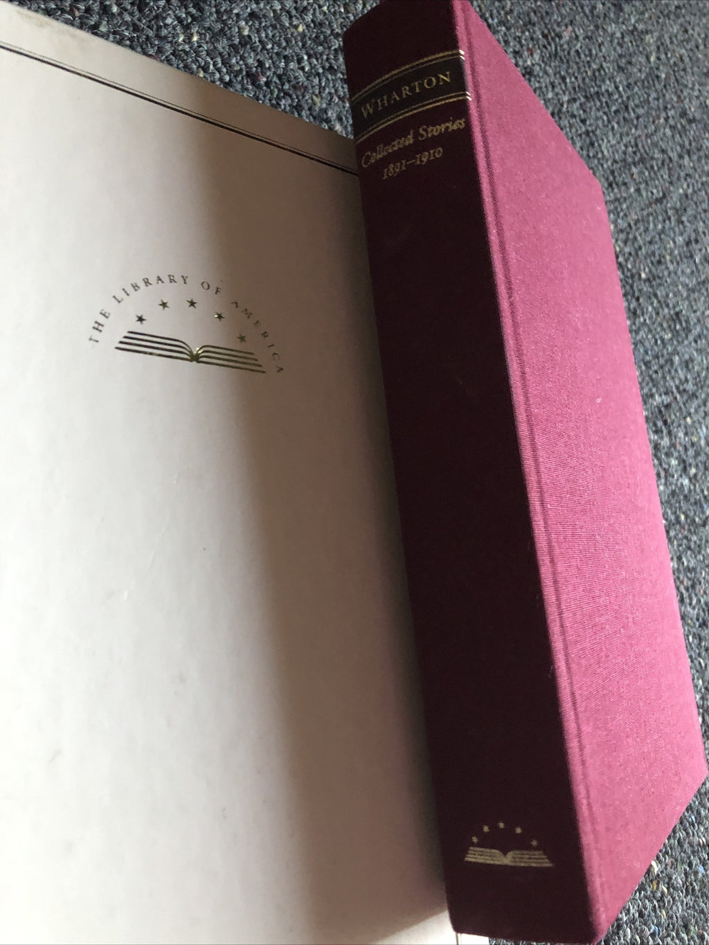 EDITH WHARTON : Collected Stories 1911-1937, Library of America1