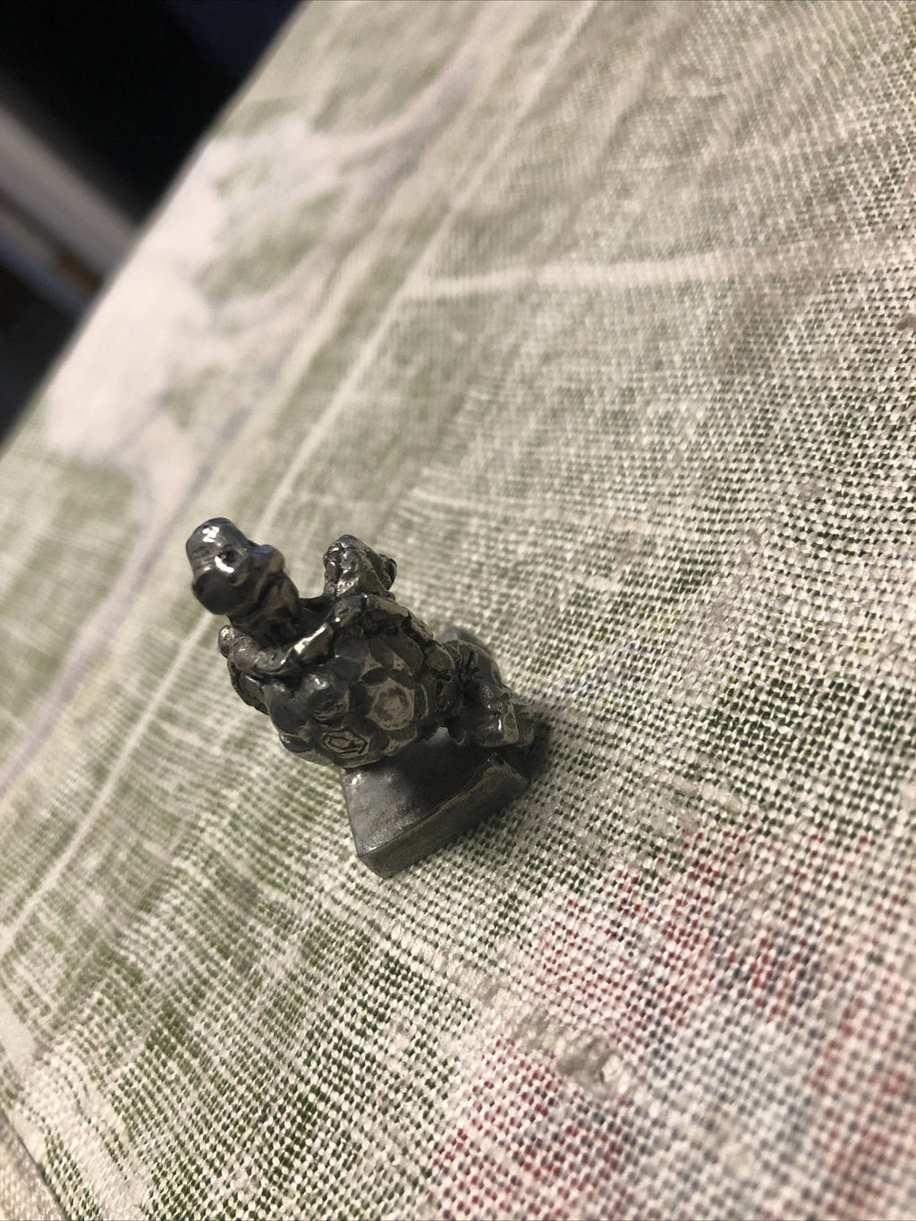 Vintage 1981 Mini Skating Turtle Figure2