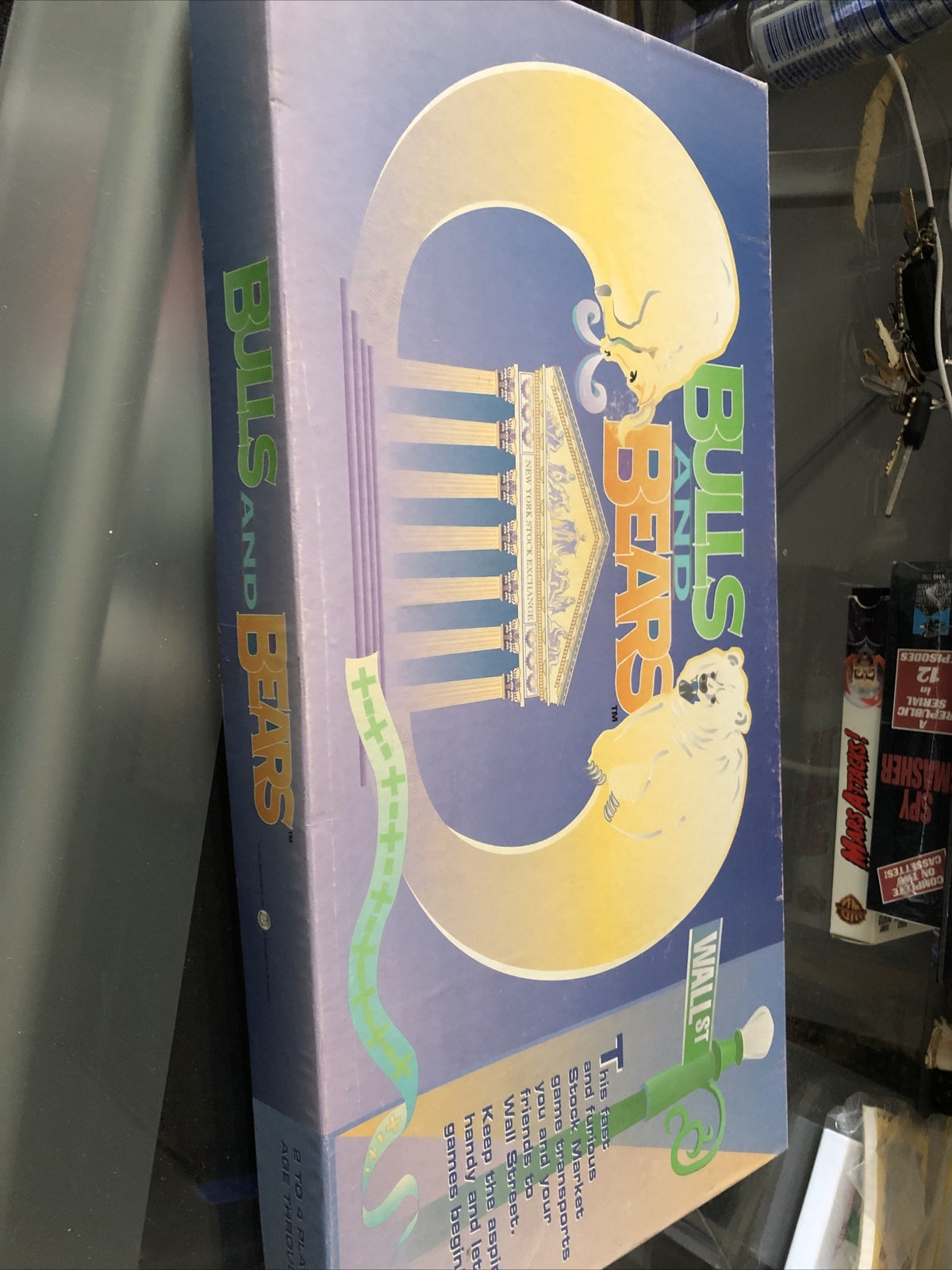 BULLS and BEARS Wall Street Board Game Vintage 19920