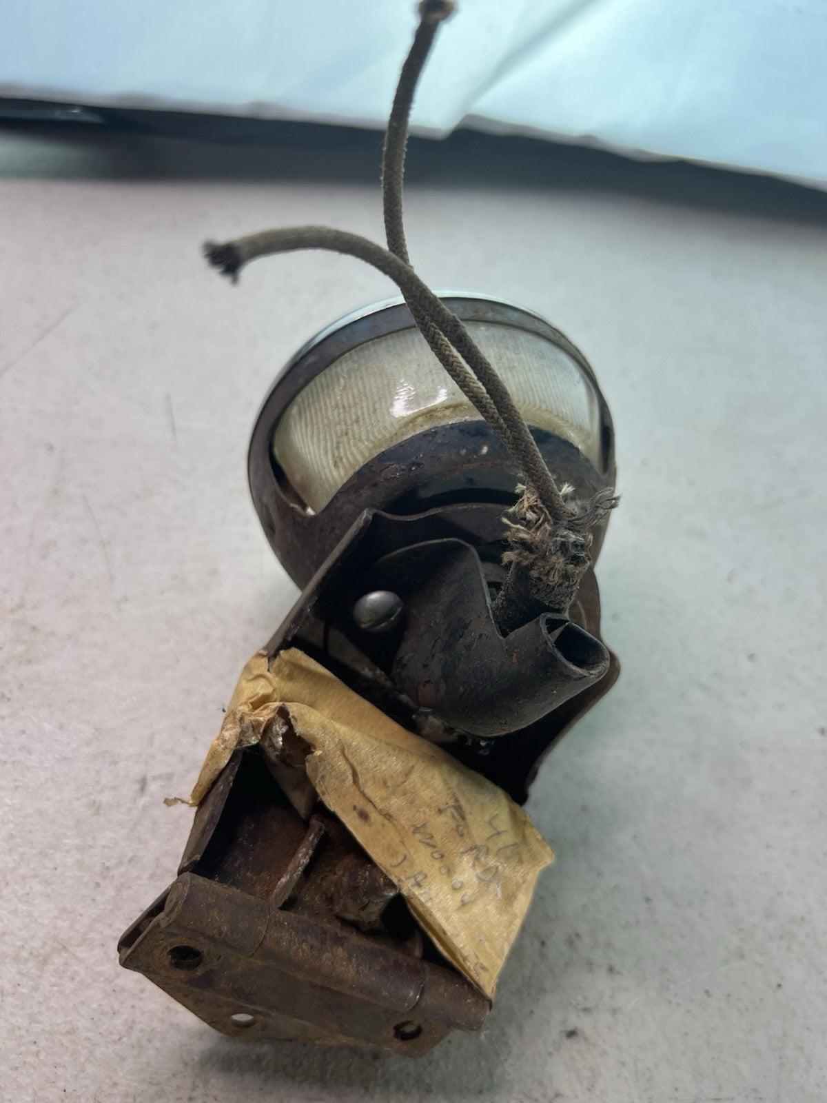 Vintage 1940s Ford Guide Backup Light Assembly – Rat Rod Hot Rod3