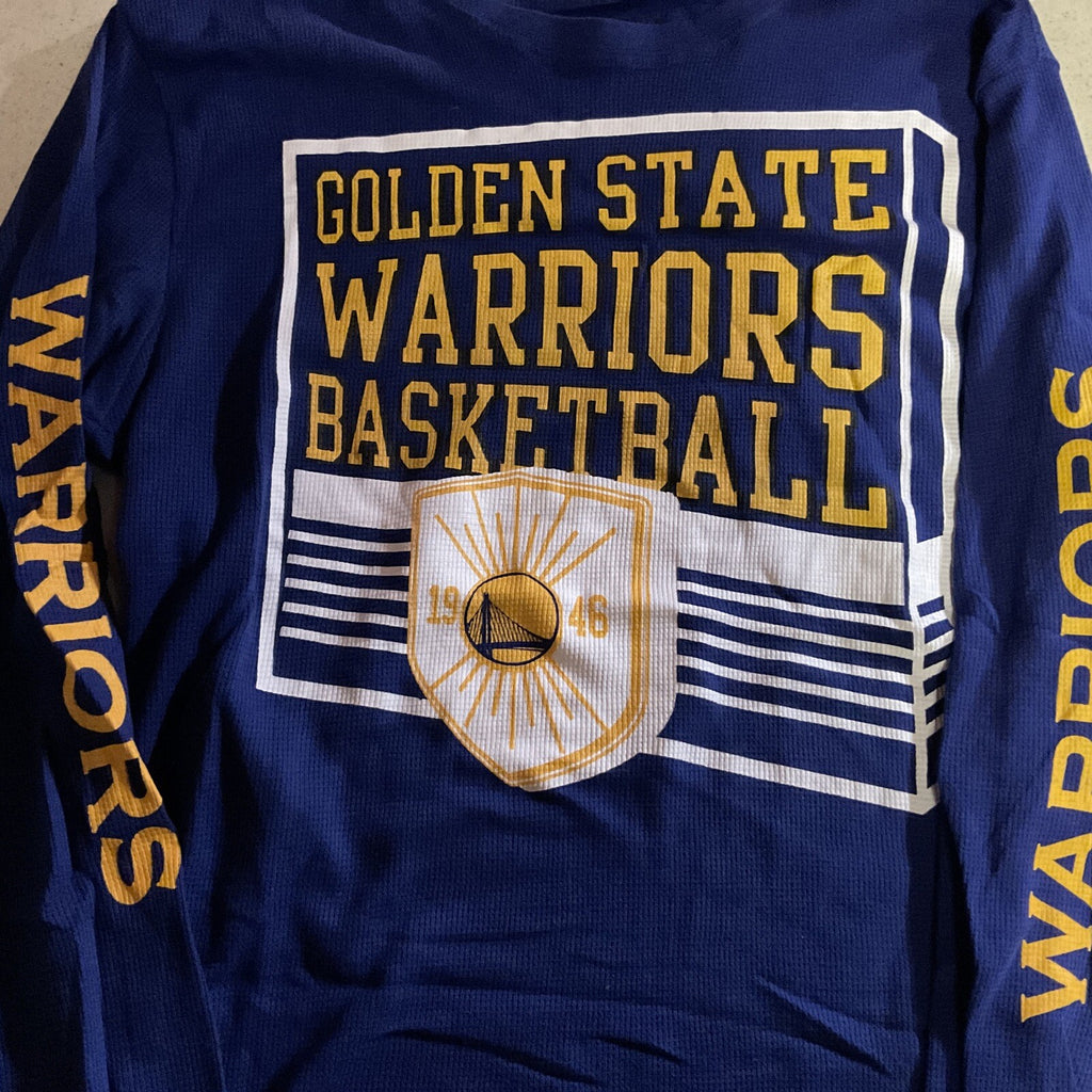 Golden State Warriors NEW NBA Basketball Long Sleeve Thermal Shirt Mens L1