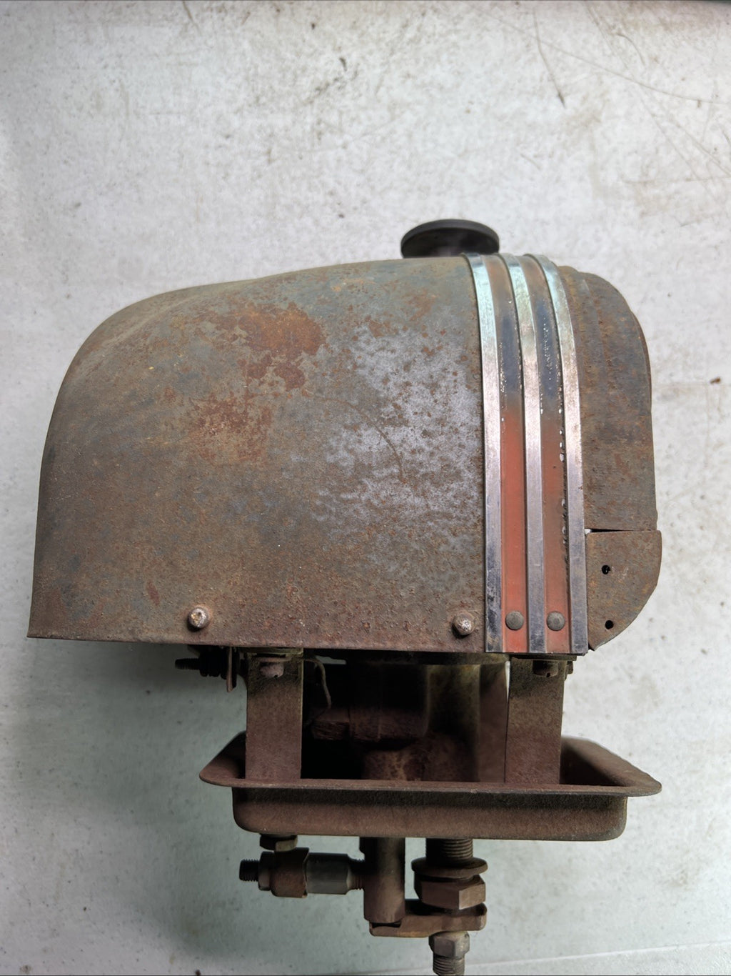 Stewart Warner Southwind car heater Vintage Old School Parts Triple3