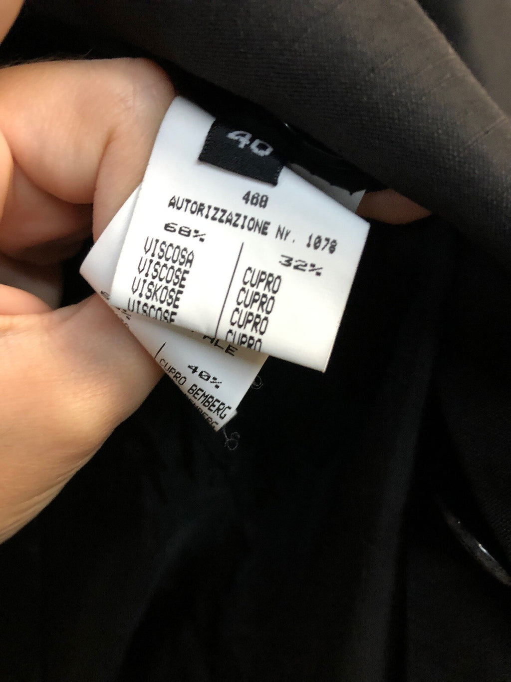 BROWN VISCOSE VESTIUM OFFICINA Jacket  MADE IN ITALY, SIZE M, 402