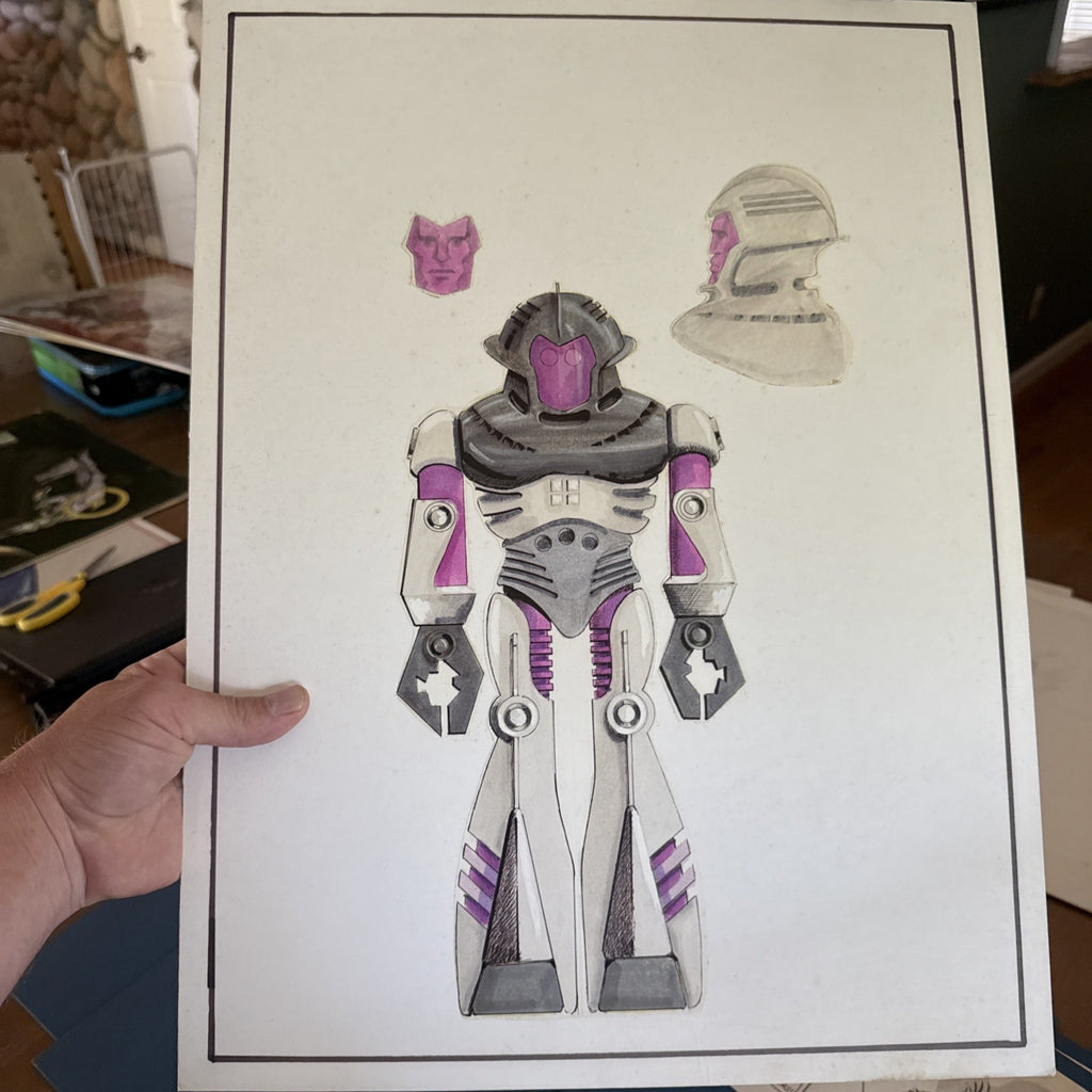 Vintage 1980s Golden Girl Guardians Of The Gemstones Concept Art 14 Pcs Drawings8