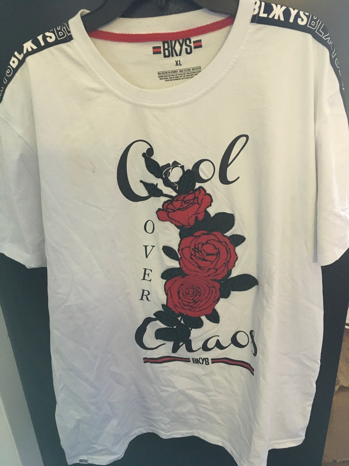 BKYS Tee Shirt Adult Size Xl “Cool Over Chaos”0